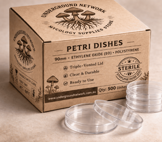 90 × 15mm Triple Vented Disposable Sterile Petri Dishes (10 pack) - Image 2