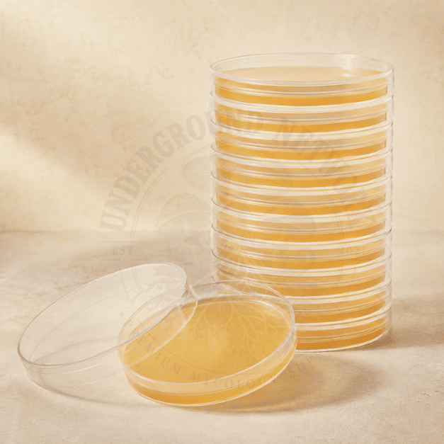 Pre-Poured MEA Petri Dishes – Sterile Malt Extract Agar Plates