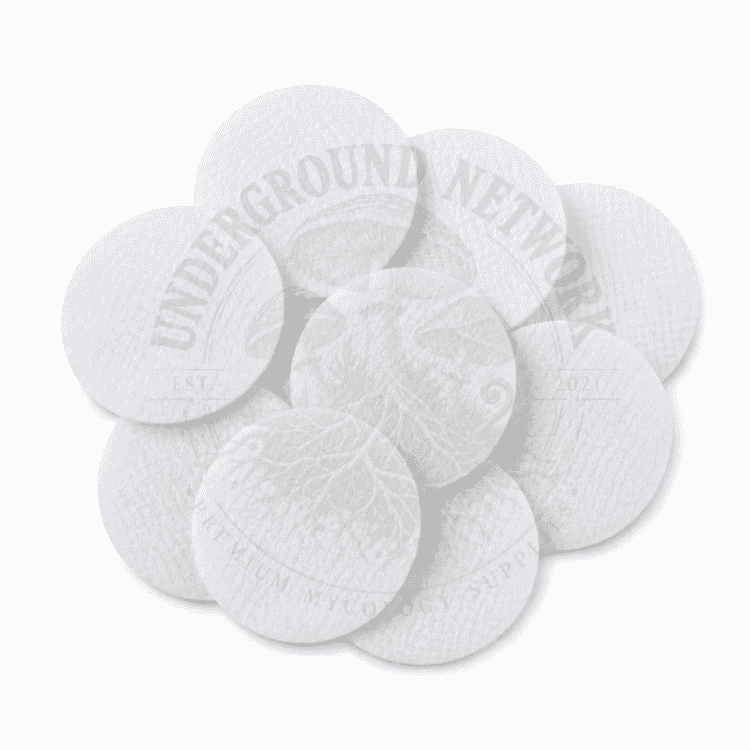 Adhesive Gas Exchange Breathable Port for Mycology Jars